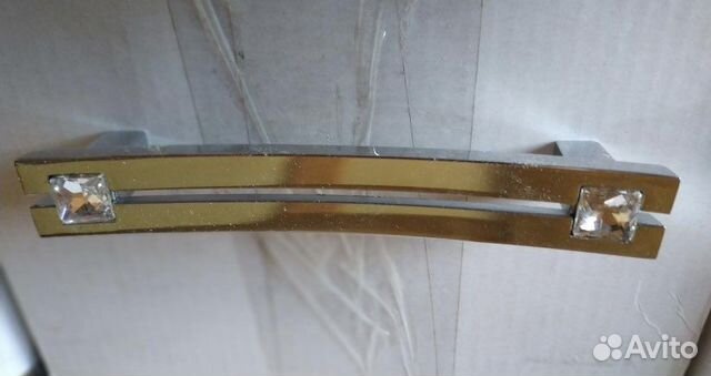 Мебельные ручки с кристаллами