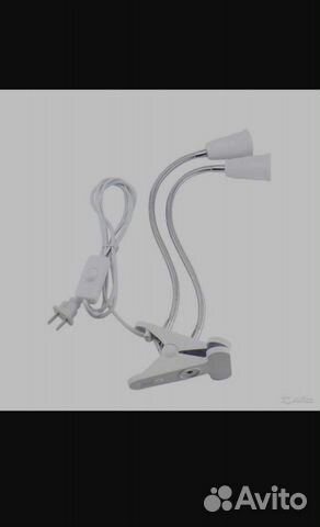 Фито светильник + 2 лампочки