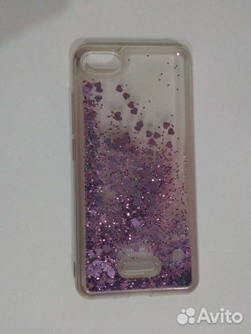 Жидкий переливающийся чехол с блестками для Xiaomi