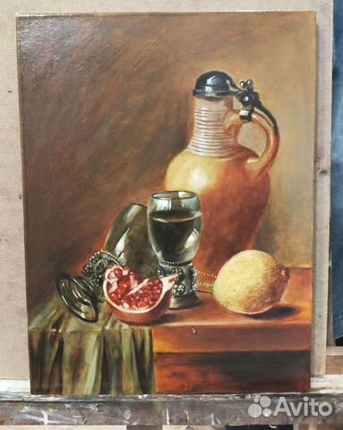 Картина маслом на холсте,копия, подарок