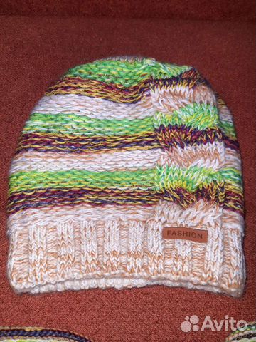 Шапка зимняя со снудом женская