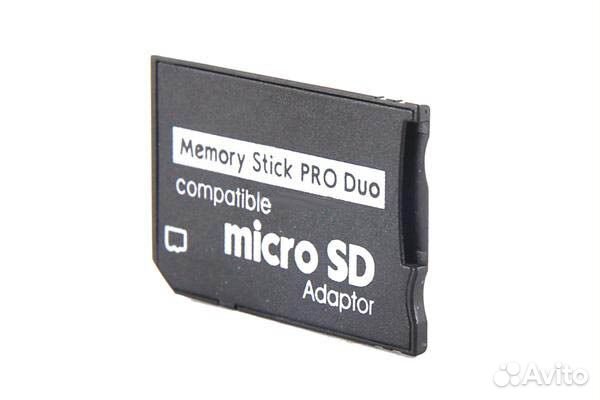 Переходник MicroSD на Memory Stick Pro Duo