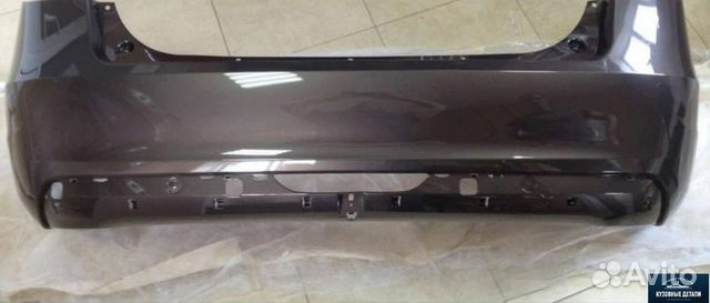 LADA vesta задний бампер,цвет коричневый