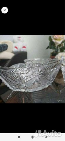 Ладья и Хрустальная ваза СССР