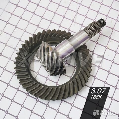 Главная пара 3,07 188К тип для bmw e46, e39, e60