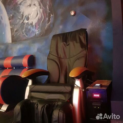 Массажное кресло с купюроприемником