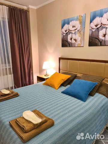 

1-к. квартира, 50 м², 1 кровать