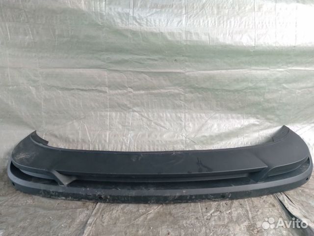 Накладка бампера заднего нижняя Skoda Rapid