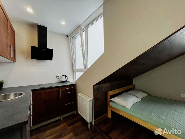 

Квартира-студия, 27,5 м², 1 кровать
