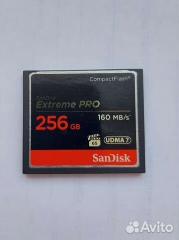 Карта памяти Sandisk 256Gb extreme PRO 4K160 м/s