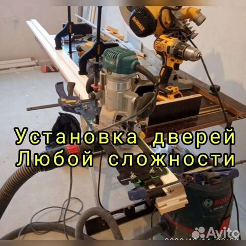 Установка дверей