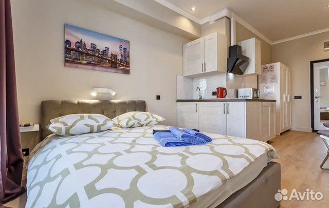 

1-к. квартира, 18 м², 1 кровать