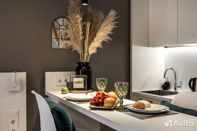 

Квартира-студия, 25 м², 1 кровать