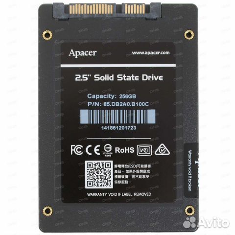 Жесткий диск ssd Apacer 256Gb