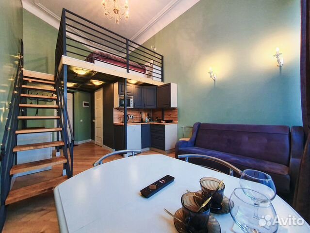 

Квартира-студия, 30 м², 2 кровати