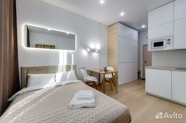 

Квартира-студия, 23 м², 1 кровать