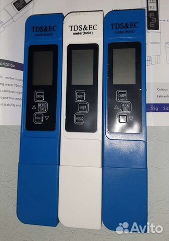Tds/ec метр для воды