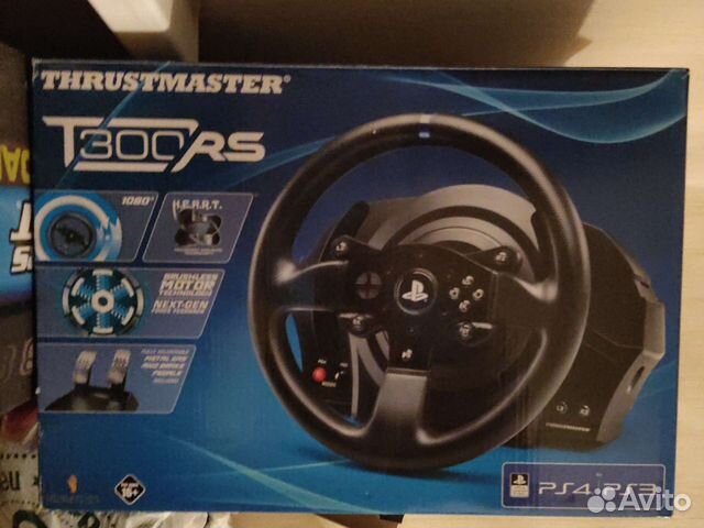 Игровой руль thrustmaster t300rs