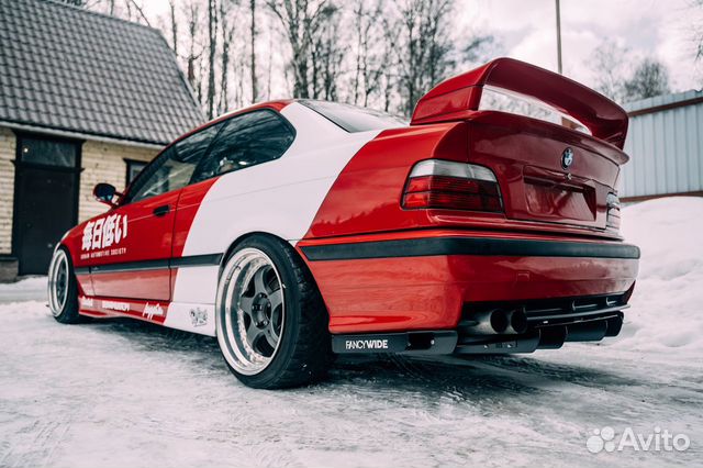 Диффузор заднего бампера BMW E36 Tuning V3