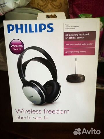 Беспроводные наушники philips