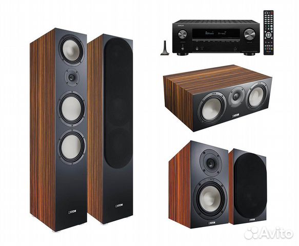 Кинотеатр 5.0 Canton GLE 90,20,50+Denon AVR-X2800H