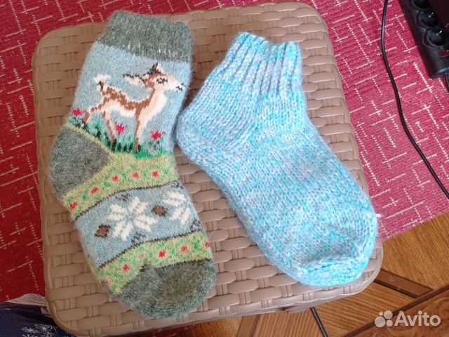 Носки детские шерстяные