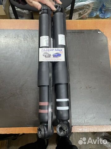 Задние амортизаторы Hilux black onyx