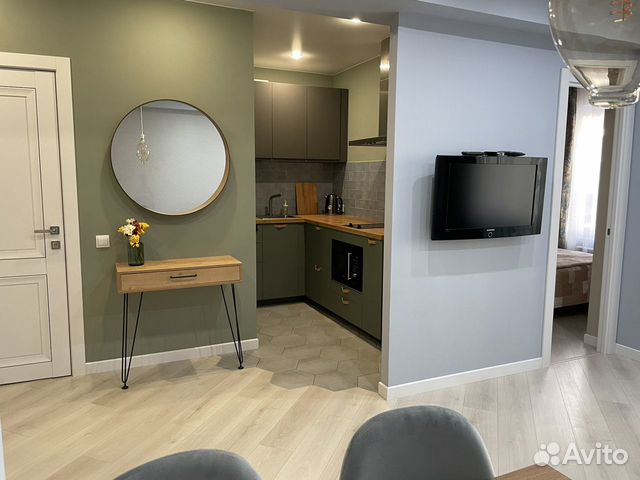 

1-к. квартира, 40 м², 2 кровати