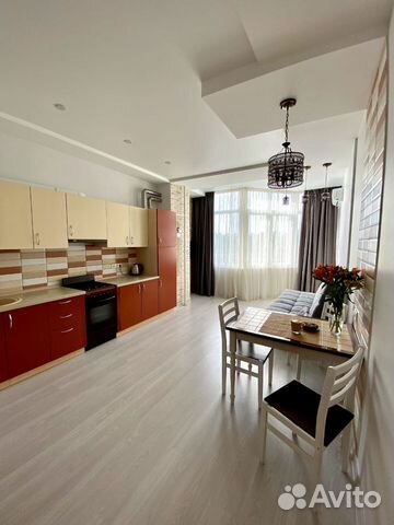 

1-к. квартира, 41 м², 2 кровати