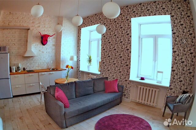 

1-к. квартира, 40 м², 2 кровати