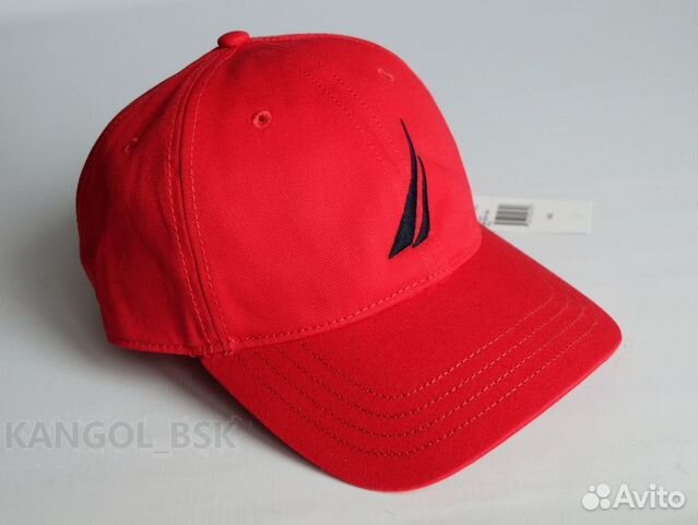 Красная бейсболка (глубокая) 