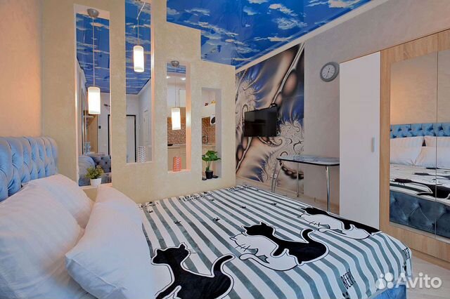 

Квартира-студия, 40 м², 2 кровати