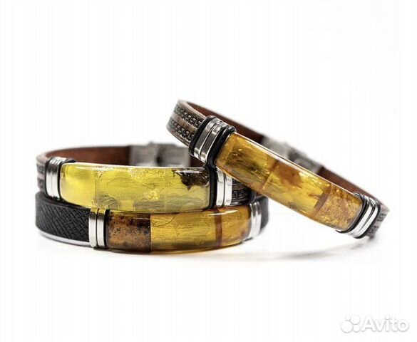Янтарный браслет