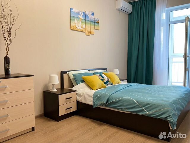 

1-к. квартира, 43 м², 2 кровати