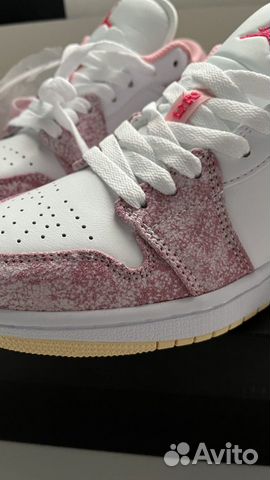 Кроссовки nike air jordan 1 low SE Pink