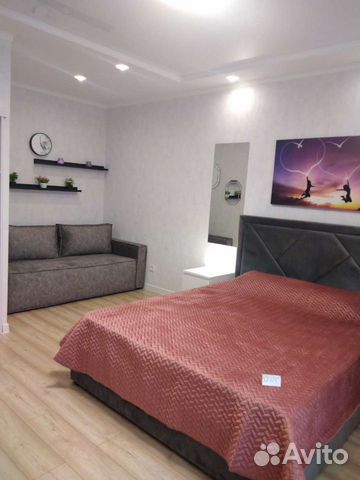 

1-к. квартира, 42 м², 3 кровати