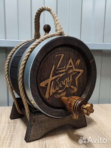 Дубовая бочка 5 литров. Производитель