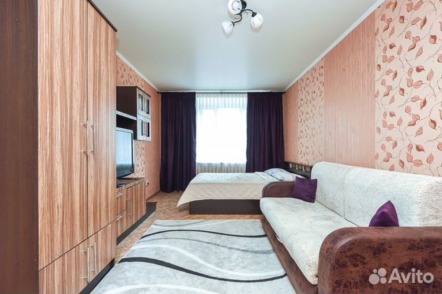 

1-к. квартира, 45 м², 3 кровати