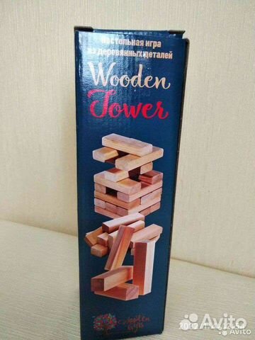 Деревянная башня wooden tower новая