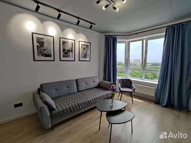 

Квартира-студия, 40 м², 3 кровати