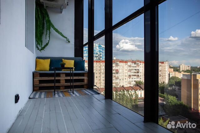 

Квартира-студия, 46 м², 2 кровати