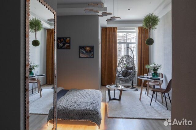 

Квартира-студия, 28 м², 1 кровать