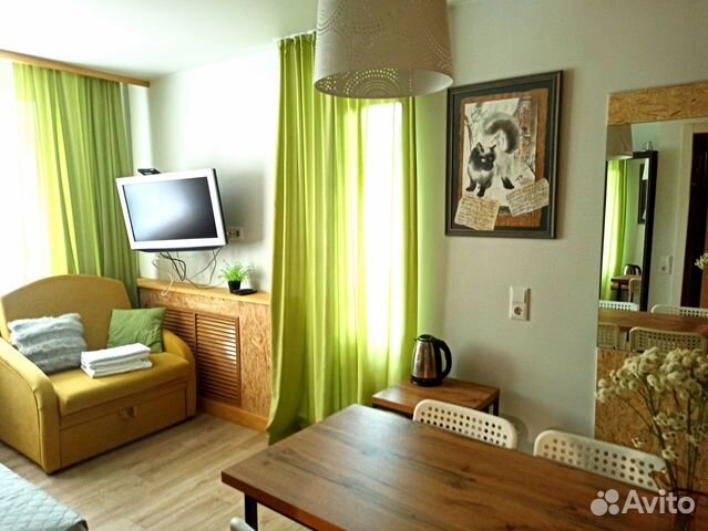 

Квартира-студия, 24 м², 2 кровати