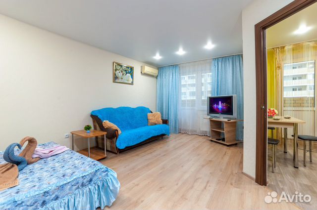 

1-к. квартира, 36 м², 2 кровати