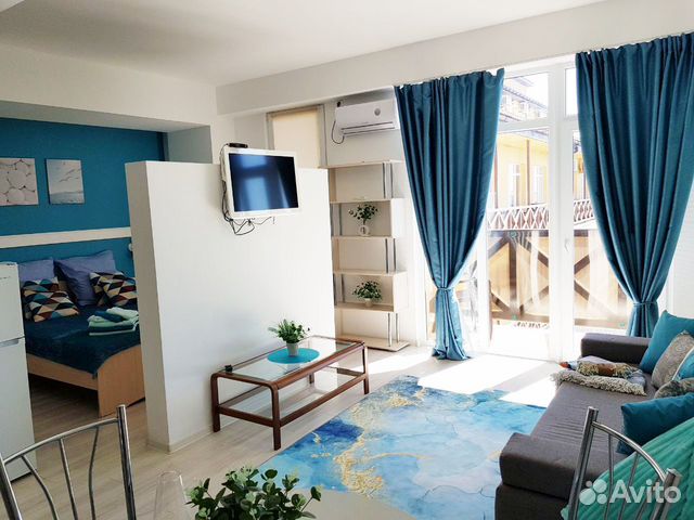 

Квартира-студия, 40 м², 2 кровати