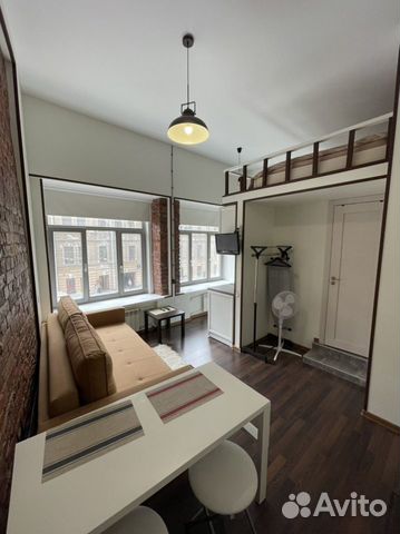 

Квартира-студия, 28 м², 2 кровати