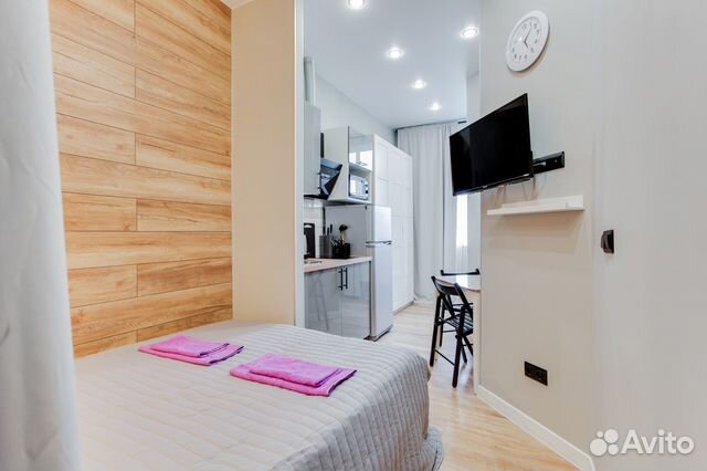 

Квартира-студия, 15 м², 1 кровать