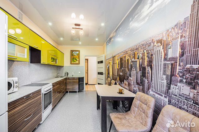 

1-к. квартира, 40 м², 3 кровати