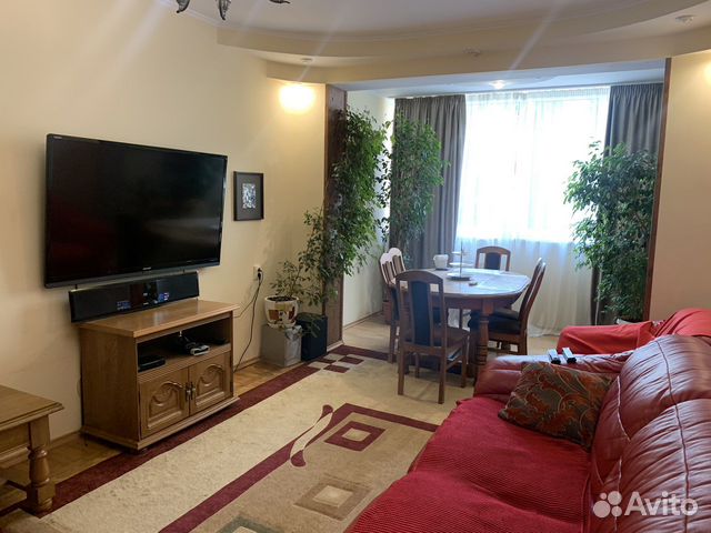 

3-к. квартира, 100 м², 4 кровати