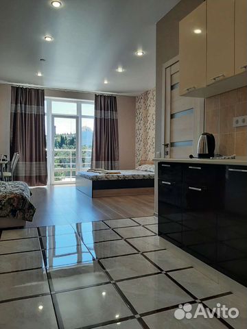 

Квартира-студия, 28 м², 2 кровати